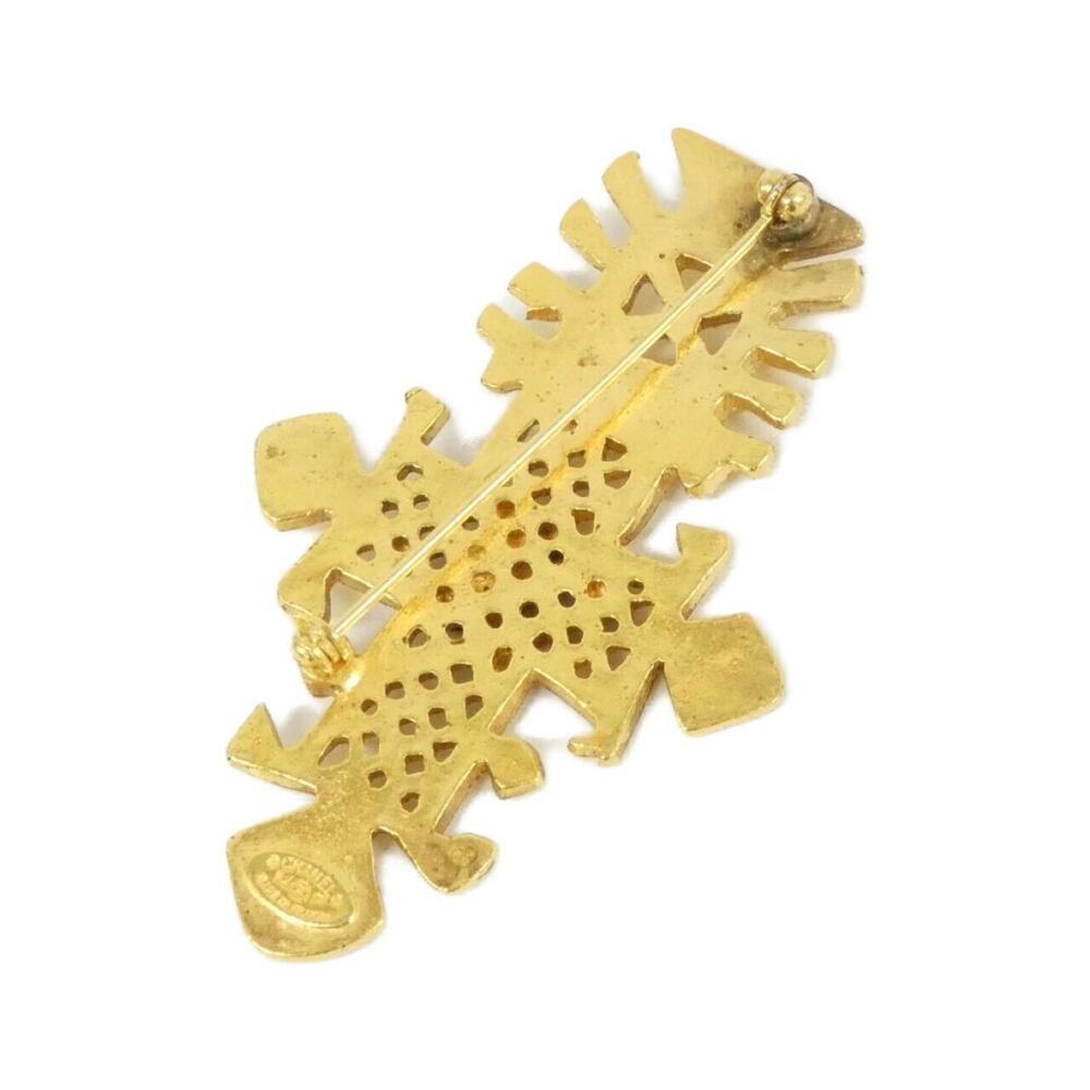 CHANEL Gold Brooch - Picture 2 of 5